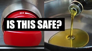 Olive Oil on High Heat -- Is it Safe?