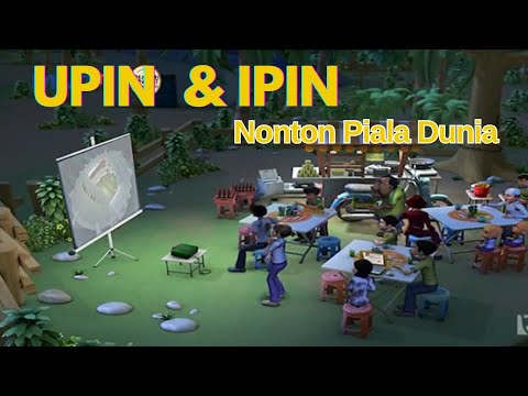 Upin & Ipin Nonton Piala Dunia | Upin & Ipin Terbaru Full Movie  Musim 17