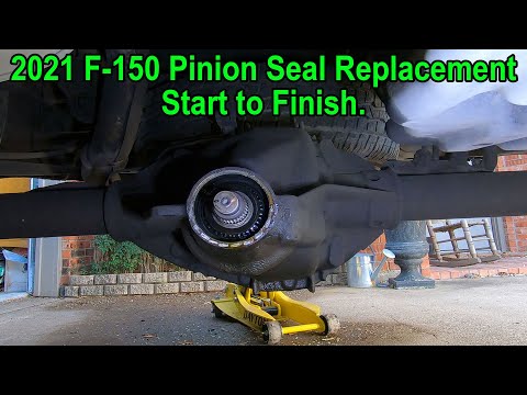 2021 F 150 Pinion Seal Replacement Start to Finish.
