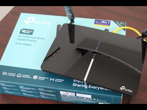 TP-LINK dviejų juostų 4G LTE maršrutizatorius video