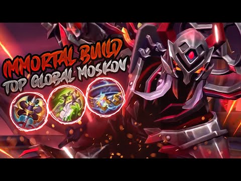 21 KDA WITHOUT DEATH!! MOSKOV IMMORTAL BUILD!! - MLBB