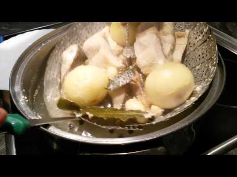 Rapfenverwertung Fischsuppe Kochen Aus RAPFEN