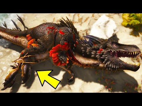 Atlas Dinosaur Taming! Tame the Razortooth Trex Beast! - Atlas Gameplay