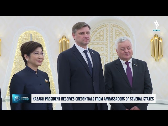 Президент элчиларнинг ишонч ёрлиқларини қабул қилди