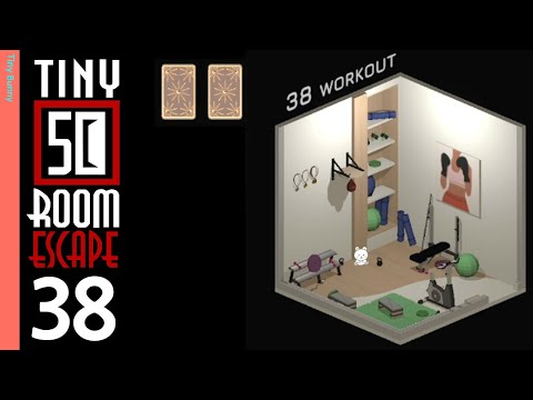 50 Tiny Room Escape 38 Workout Walkthrough (2 Cards)
