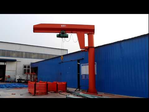 3 ton jib crane work in the workshop