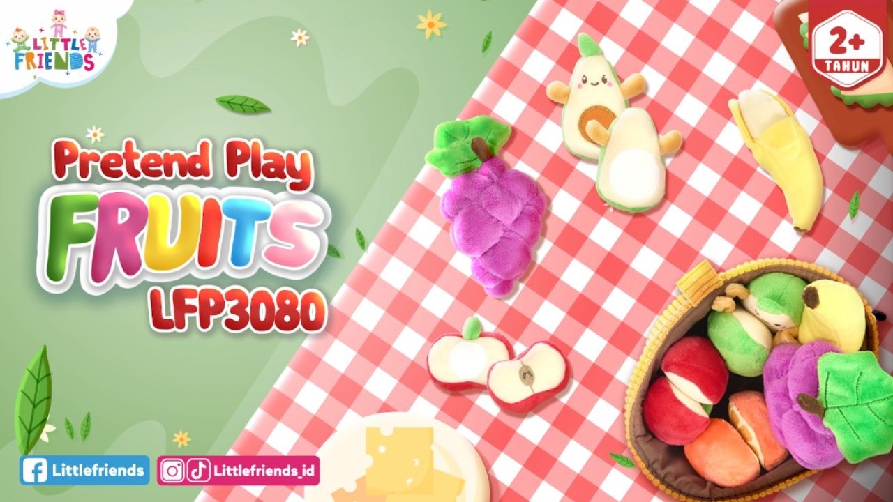 Play Pretend Fruit LFP3080 Little Friends