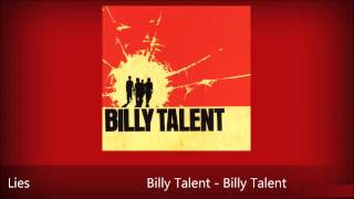 Billy Talent - Lies - Billy Talent (05) (HD|Lyrics in description)