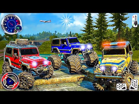 Offroad Jeep Racing Games - 4x4 Rally Driver Simulator 3D | Android Gameplay