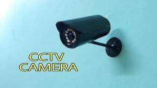 How to Make a Dummy CCTV Camera at Home|CrazyF India