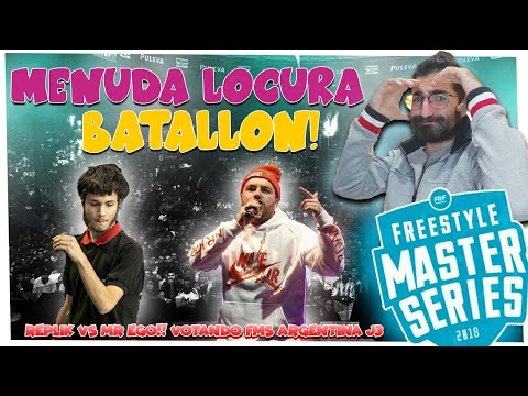 🤯🙌 "MR. EGO VS REPLIK" VOTANDO #FMSARGENTINA 2022 I Exhibición I Jornada 3 🔥(REACCIÓN)🔥