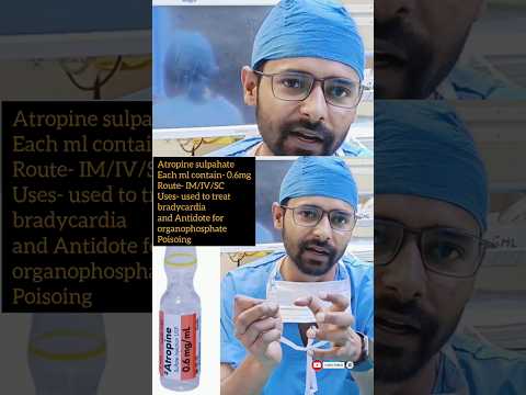 Atropin. #shorts #shortsviral #shortsfeed #trending #trendingshorts #viral#@Umeshsir405 #medical