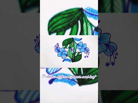 keshi Tejesh creative kolam#7×4dots new flower design kolam #margazhi madham kolam #short #shortfeed