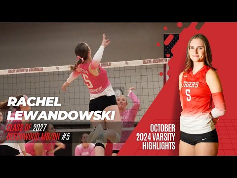Rachel Lewandowski Beechwood Varsity Highlights October 2024