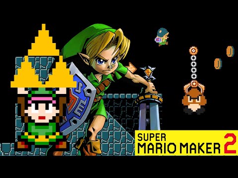 Super Mario Maker 2: LoZ: Breath of the Wild: The Great Plateau Showcase