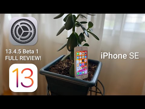 iOS 13.4.5 Developer beta 1 On iPhone SE FULL REVIEW!! || Should You Update?