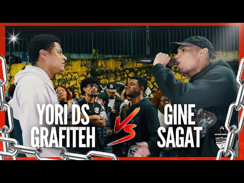 GRAFITEH (SP) + YORI DS X SAGAT + GINE | Ed: DUPLA CASADA | Batalha Marginow | 1ªFASE | 14/8 | BMW