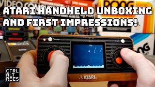Blaze Atari Handheld - Unboxing & First Impressions! 50 Atari 2600 Games!