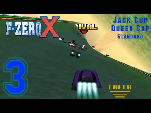 F-Zero X + Expansion Kit - Part 3 - Jack Cup + Queen Cup (Standard)