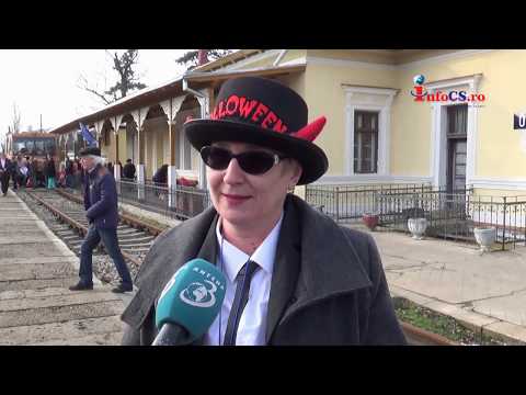 Excursie cu trenul pe calea ferata Oravita Anina 23 feb