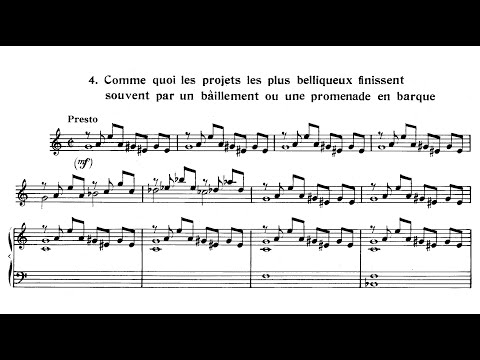 Alain, Jehan (19??): Comme quoi les projets les plus belliqueux… pour piano, JA 55 — Jean Dubé