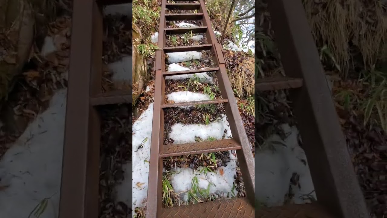 冬の大普賢岳　積雪期登山へ　2025.1