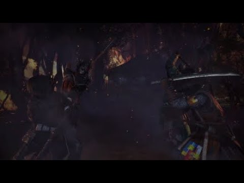 Salty kids start to light spam (Hitokiri brawls)