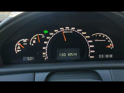 Mercedes CL55 AMG Kompressor, 60-250 km/h