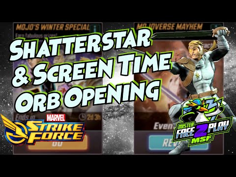 Following My Own 4 Star Advice for Shatterstar + Mojo Event Cleared | Marvel Strike Force