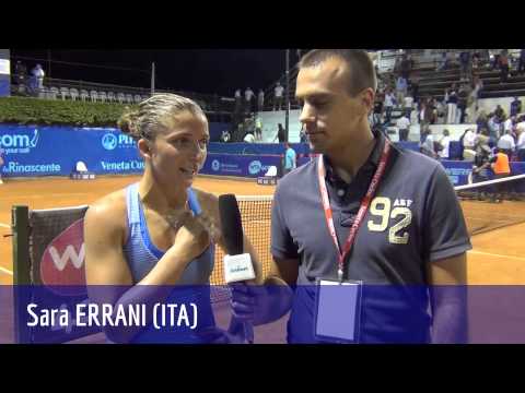 Wta Italiacom Open Palermo - Sara Errani ai nostr microfoni dopo il match di secondo turno
