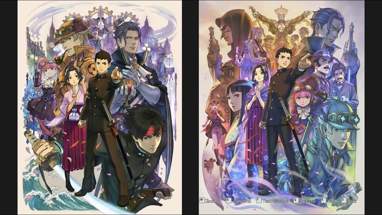 The Great Ace Attorney Chronicles Gallery All Portraits