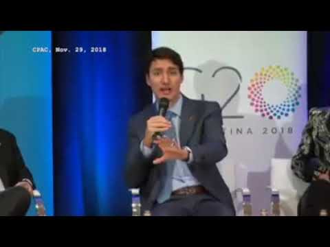 Justin Trudeau says pipelines must go through a 'gender-based analysis'