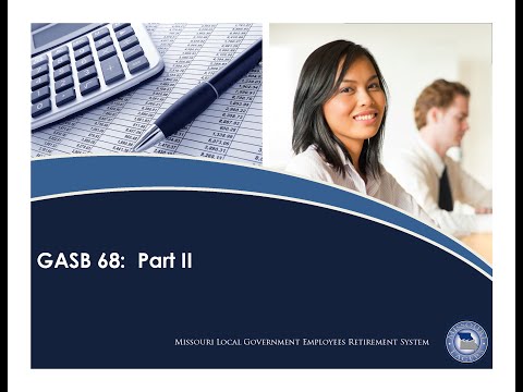 GASB Training Part 2: GASB 68 Specifics