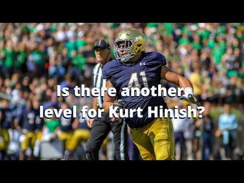 Can Kurt Hinish build on his breakout season for Notre Dame?