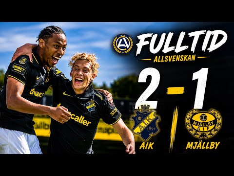 Mjällby Allmänna Idrottsförening Sölvesborg 1-2 AIK Allmänna Idrottsklubben Solna Sto...