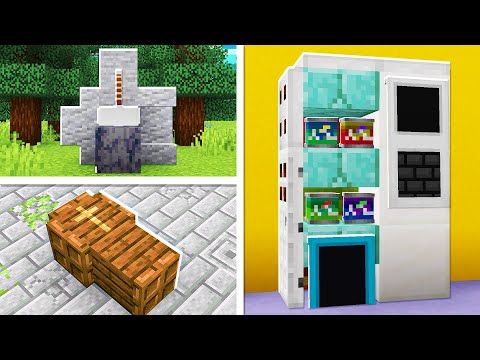 EYstreem - 5 Things You Didn't Know You Could Build in Minecraft! (NO MODS!)