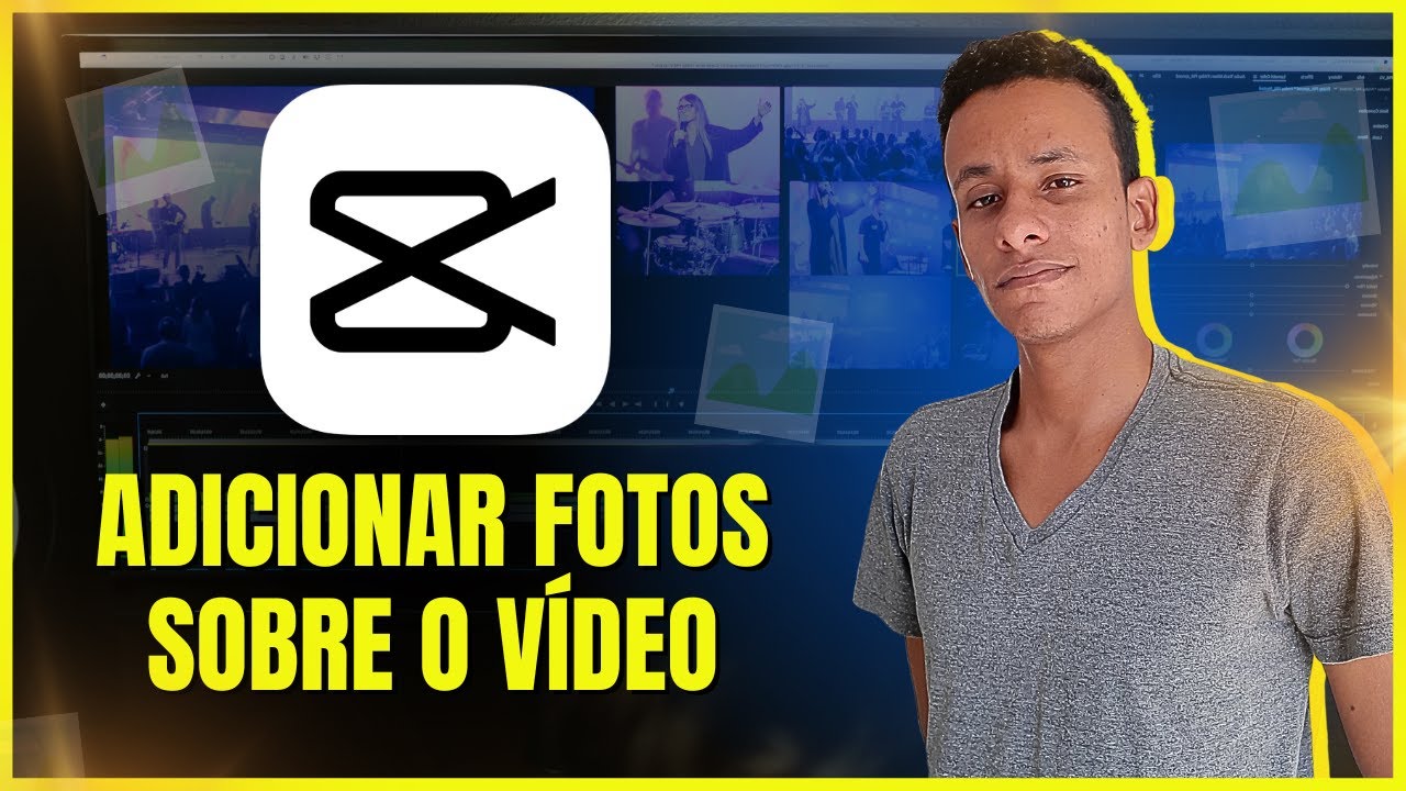 COMO ADICIONAR FOTOS SOBRE OS SEUS VIDEOS PELO CELULAR NO APP CAPCUT 2025 - PASSO A PASSO
