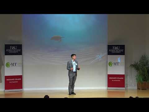 FAU 2017 3MT® Three Minute Thesis Championship Winner and People's Choice Winner - Boris Tezak