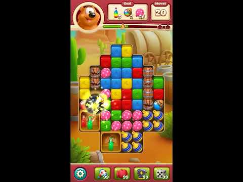 Toon Blast Level 8149 - NO BOOSTERS 🐻🐺🐱 | SKILLGAMING ✔️