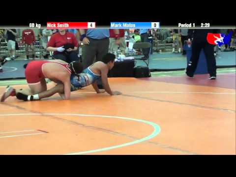 Nick Smith vs. Mark Matos at 2013 ASICS University Nationals - FS
