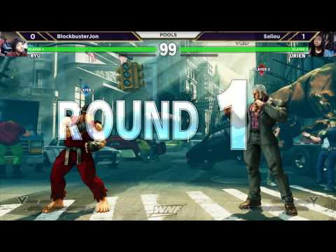 WNF 2017 SFV - Blockbuster Jon (Ryu) vs ThirdPixel | Saliou (Urien)