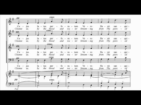 [choral music score] Ave Verum Corpus - Edward Elgar
