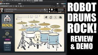 Video thumbnail for Robot Dog Drums Rock [Full review and walkthrough] If you buy 1 Drum Plugin, this is it! by Rock Mixer