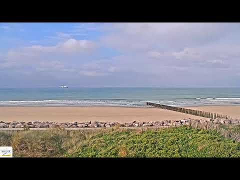 Vista en directo de la webcam Costa de Sangatte, Canal de la Mancha