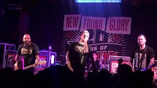 I Don't Wanna Know, You've Got a Friend in Pennsylvania New Found Glory 20y LIVE @Troubadour 4/30/17