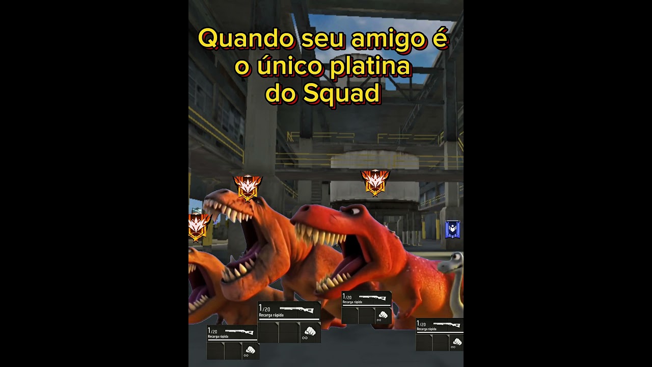 Já manda esse vídeo pro seu amigo Platina! 🤣