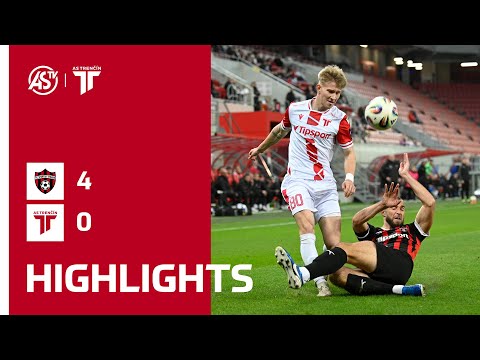 NIKÉ LIGA | Highlights | FC Spartak Trnava - AS Trenčín 4:0 (2:0)