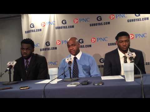Georgetown vs UNC Greensboro Postgame Conference