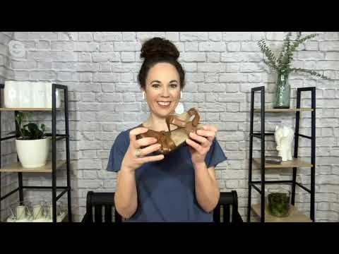 Earth Origins Leather T-Strap Closed -Toe Sandals - Sierra on QVC