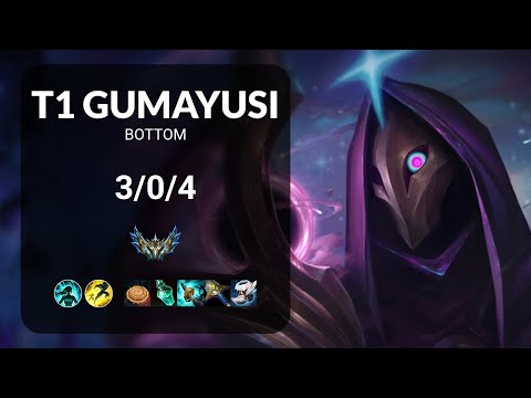 T1 Gumayusi Jhin vs Varus BOTTOM - KR CHALLENGER Patch 13.23